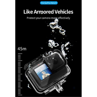 Telesin Gopro 13 / 12 / 11 / 10 / 9 Housing เคสดำน้ำ