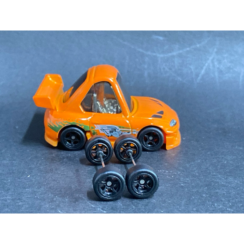 Hot Wheels Rubber Wheels 1:64 For Custom size 9 mm