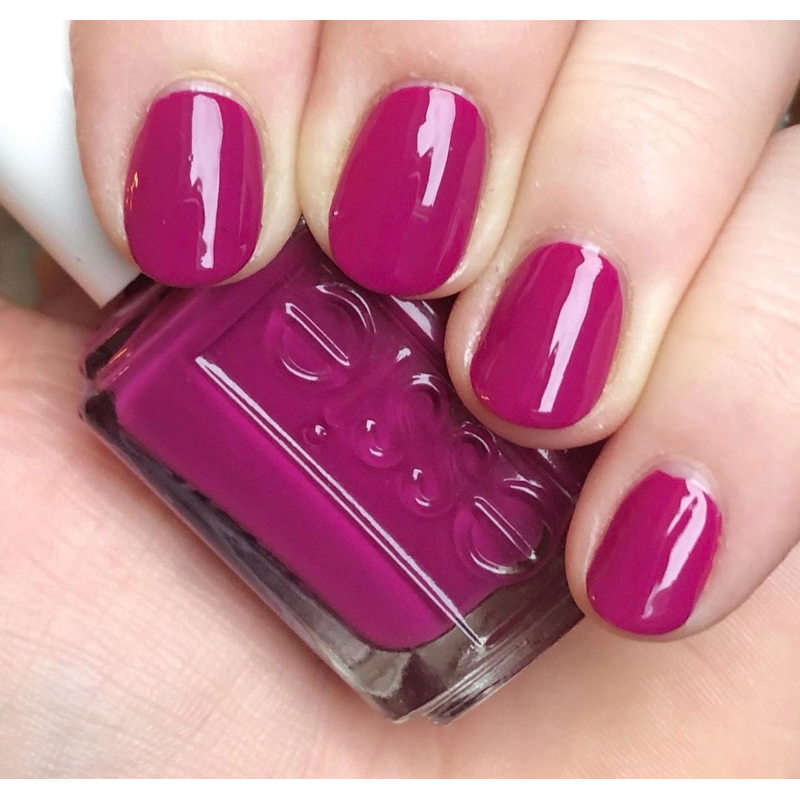พร้อมส่ง Essie Big Spender ม่วงอมแดง ม่วงเบอรี่  red-violet cream nail polish แท้ 💯%