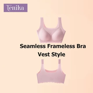 TENIKA เจลลี่บรา บราไร้ขอบ ไร้โครง Free Size Bra เสื้อในไร้โครง เสื้อในดันทรง เสื้อใน JY04