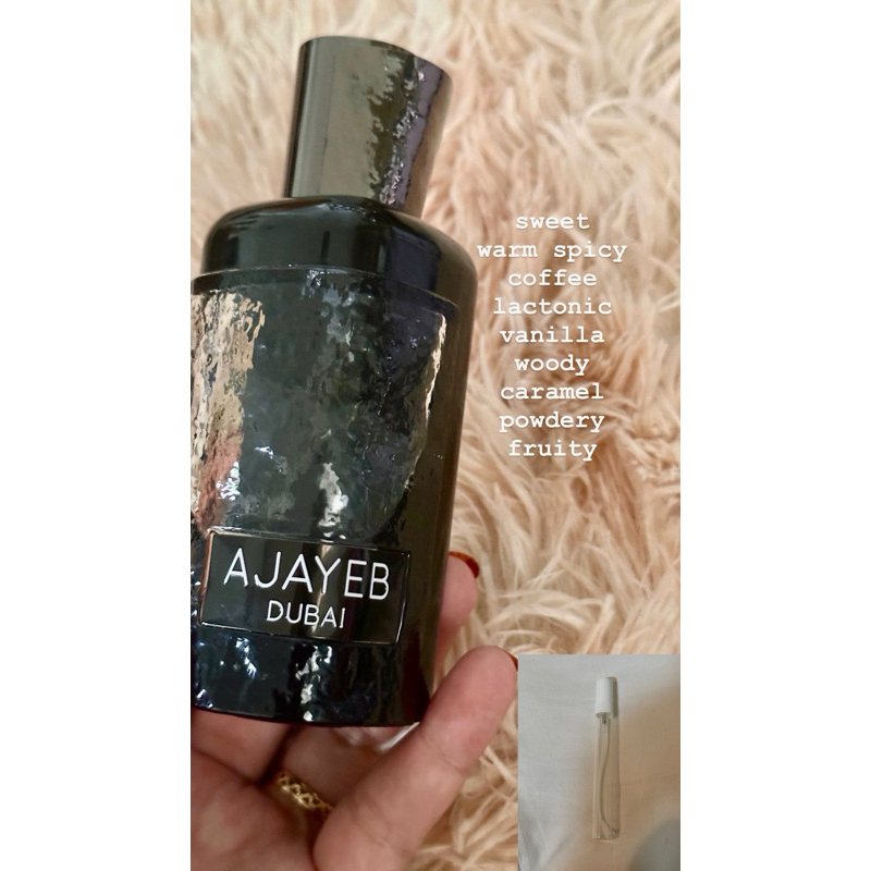 Ajayeb Dubai Lattafa Perfumes for women and menแบบแบ่ง10มล