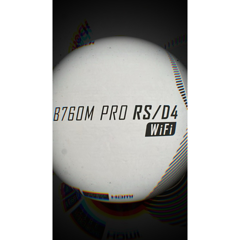 ASRock B760M Pro RS/D4 WiFi (มือสอง)