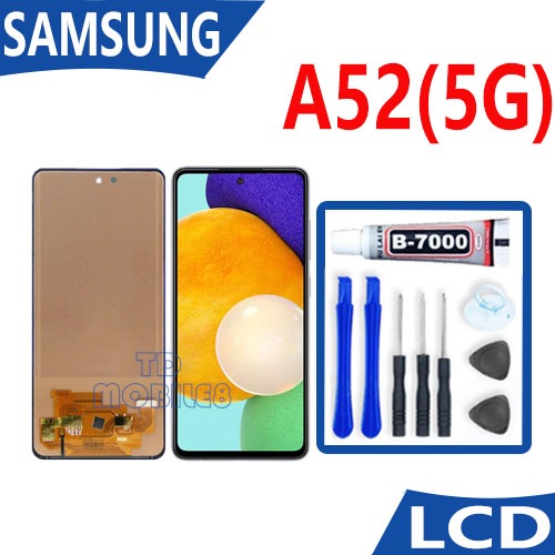 หน้าจอ LCD samsung galaxy A52(5G) Display จอ+ทัช จอพร้อมทัชสกรีน กาแลคซี่ A52(5G) สามารถเลือกซื้อพร้อมกาว
