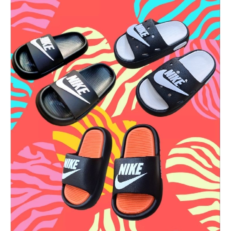 รองเท้าแตะเด็ก Nike Kids พื้นนิ่ม 3-9 ปี ลายใหม่ (พร้อมส่ง)