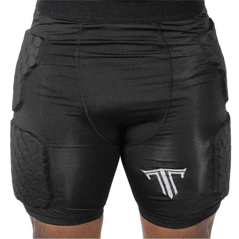 กางเกงรัดกล้ามเนื้อ กางเกงขาสั้นฟองน้ำกันกระแทก THATA (Compression Vest Pad)