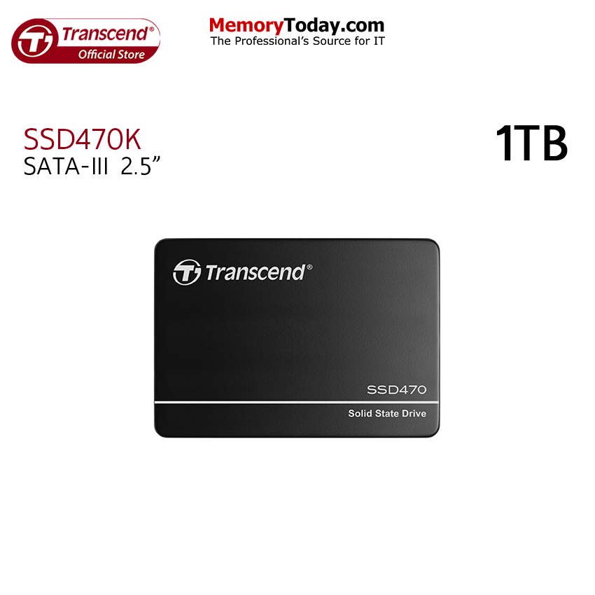 [Clearance Sale]Transcend SSD470K 1TB SSD SATA-III 2.5" (Industrial Product)