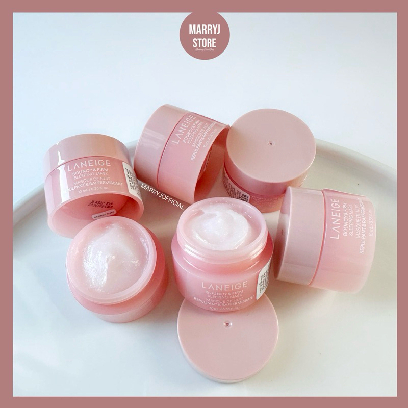 (แท้/พร้อมส่ง ) Laneige Bouncy & Firm Sleeping Mask 10ml.