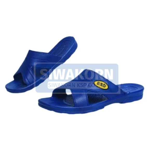 รองเท้าแตะ ESD SPU SLIPPER LOGO YELLOW #รองเท้า ESD โลโก้เหลือง   ( ออกใบกำกับภาษีได้ )