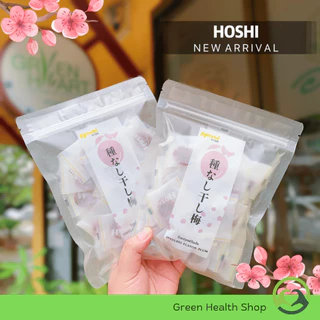 HOSHI บ๊วยปรุงรสไทยสไตล์ญี่ปุ่น (ไร้เมล็ด) ขนาด 100 กรัม บ๊วยญี่ปุ่น 3รส อบ ตรา โฮชิ ขายดี จี๊ดจ๊าด