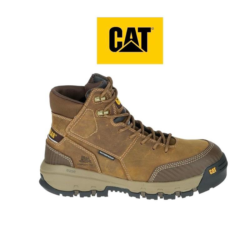 CAT Footwear MEN'S DEVICE WATERPROOF COMPOSITE TOE WORK BOOT