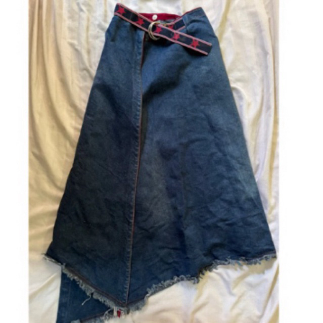 กระโปรงยีนส์ Y2k มือสอง
