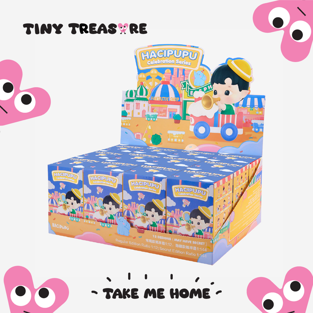 [Tiny Treasure] HACIPUPU Celebration Series whole set (ยกบ็อก)