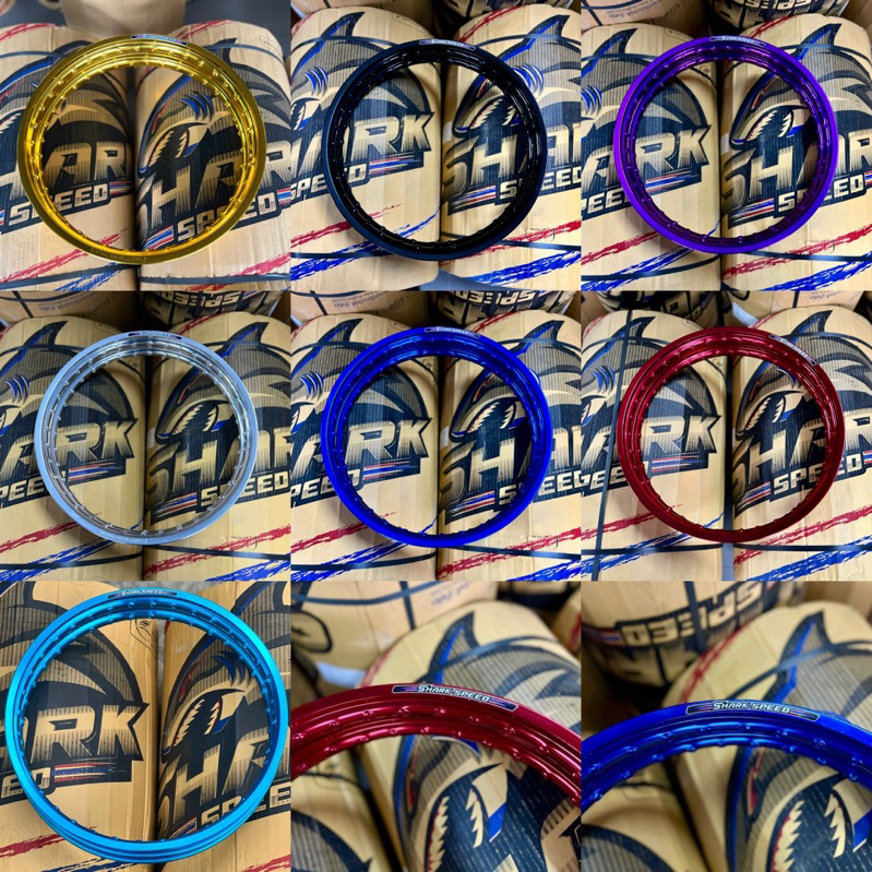 วงล้อ SHARK SPEED คู่ละ 599บาท(มีขนาดขนาด 1.2และ1.4-17) มิเนียมแข็ง ราคาต่อคู่ราคานี้ได้ 2 วง