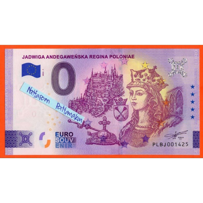 ธนบัตรโปแลนด์  0 Euro  ปี 2022