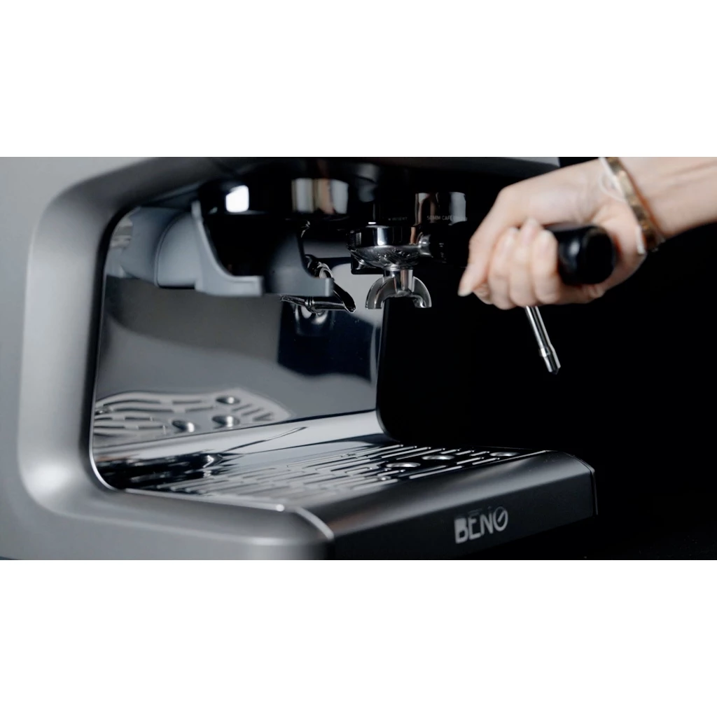 BENO เครื่องชงกาแฟเอสเพรสโซ่ รุ่น PRO-FLEX บด ชง ตีฟองในเครื่องเดียว thumbnail 6