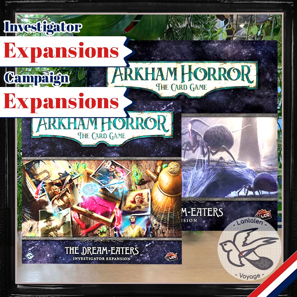 Arkham Horror LCG - The Dream-Eaters : Campaign Expansion / Investigator Expansion ห่อของขวัญฟรี [Boardgame]