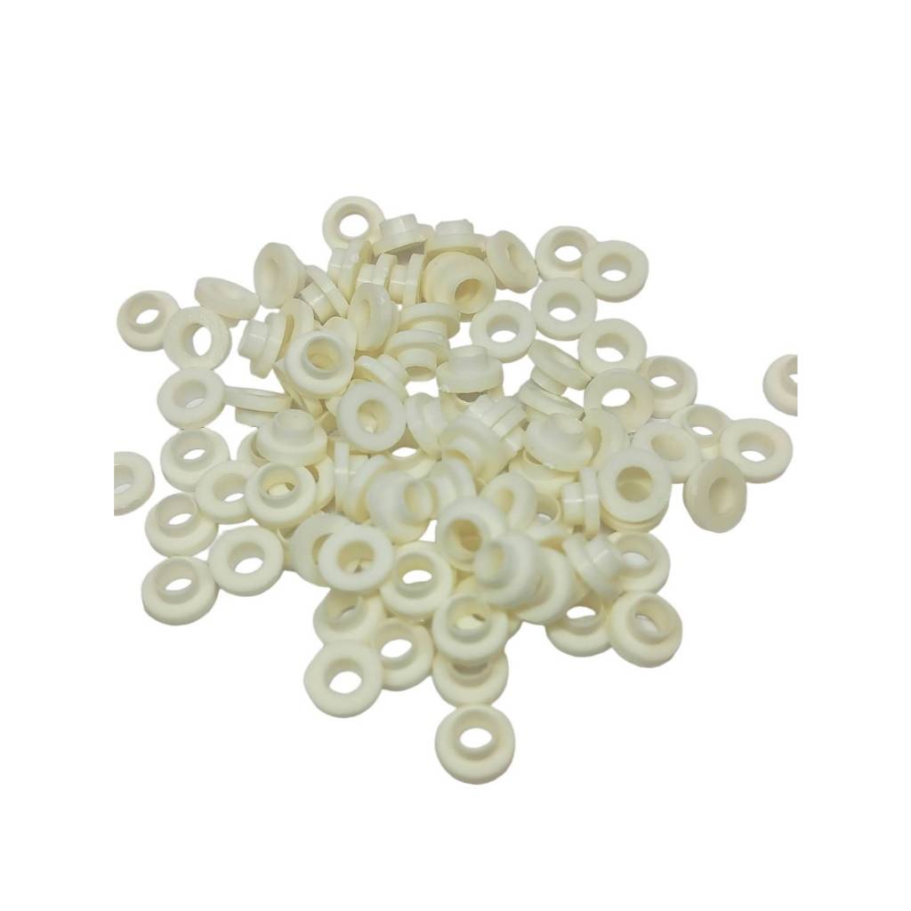 100pcs บุช  ตาไก่ บุชรองทรานซิสเตอร์ บุชพลาสติก อุปกรณ์ระบายความร้อนทรานซิสเตอร์