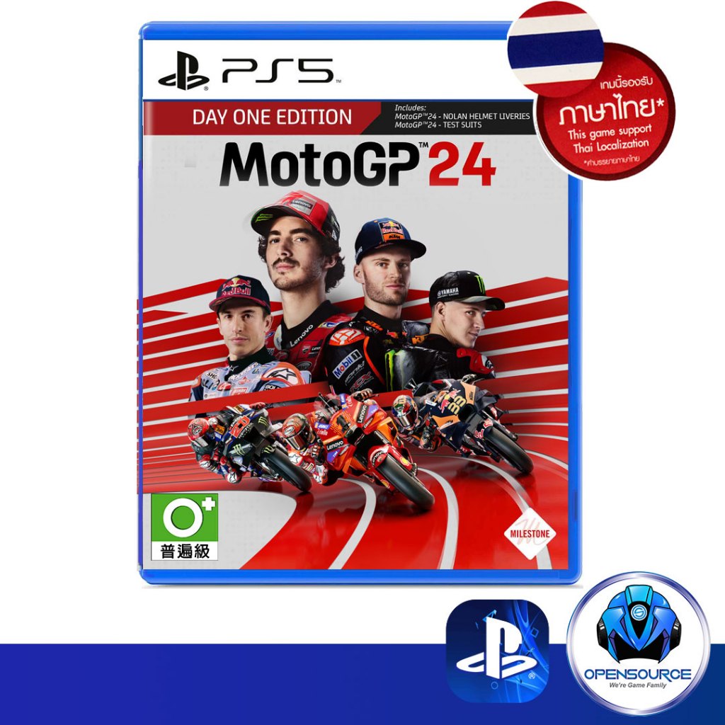 [พร้อมส่ง]Playstation: MOTO GP 24 MOTOGP24 (ASIA EN/CH/JP #เกมนี้รองรับภาษาไทย) - PS5