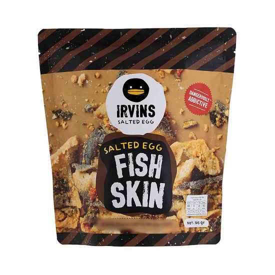 ⚡️เออวินส์ ซอลท์ เอ้ก หนังปลาไข่เค็ม ถุงเล็ก 80 กรัม / Irvins Salted Egg Fish Skin Small 80g⚡️