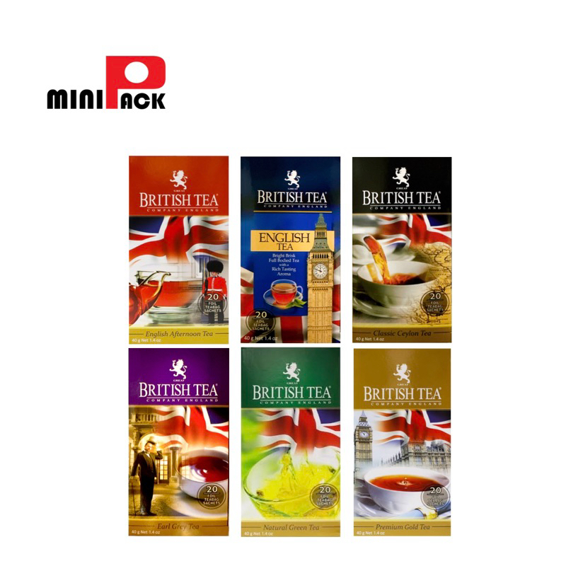 แบ่งขาย 1 ซอง GREAT BRITISH TEA ชา เกรท บริทิช ชนิด 2 กรัม