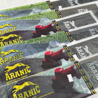 [โค้ดลด 15%] ใบมีดตัดหญ้าอย่างดี ตราเสือขาว Aranic ยาว 12“/14”/16“/18” ผลิตจากเหล็กกล้านำเข้าจากเยอรมนีและญี่ปุ่น