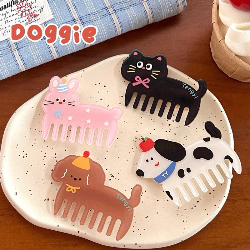 Cute 284 กิ๊บติดผม กิ๊บหนีบผมหวีลายสัตว์น้อย ราคา/1 ชิ้น