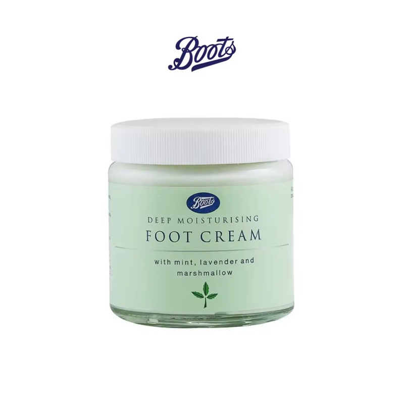 SALE🔥แท้💯% ฉลากไทย Boots Deep Moisturising Foot Cream บู๊ทส์ ฟูตแคร์ ดีพ มอยส์เจอไรซิ่ง ฟุต ครีม 100 มล. FOOTCARE