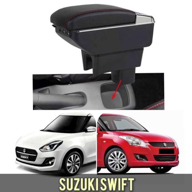 swift suzuki ที่พักแขน สวมงช่องได้เลย ประกอบเรียบร้อย