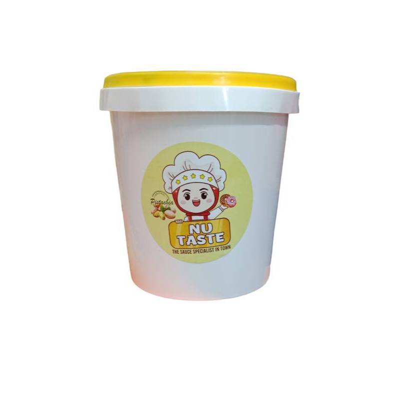 Nu Taste Crunchy Pistachio sauce specialist น้ำหนัก 1 กิโลกรัม สินค้าจากมาเลเซีย BBF.05/06/25