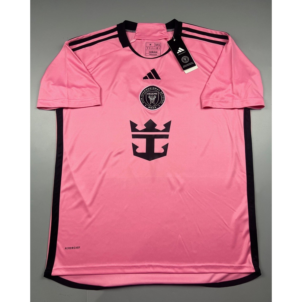 เสื้อบอล แฟนบอล ไมอามี่ เหย้า สีชมพู 2024-25 Inter Miami Home Pink