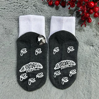 🧦ถุงเท้านักเรียน มีกันลื่น 1แพ็ค12คู่ 🩷มีไซส์:3-5ปี 4-6/5-7/7-9/ฟรีไซส์ ผ้าดี ผ้านิ่ม ลายน่ารัก พร้อมส่งจ้า✅