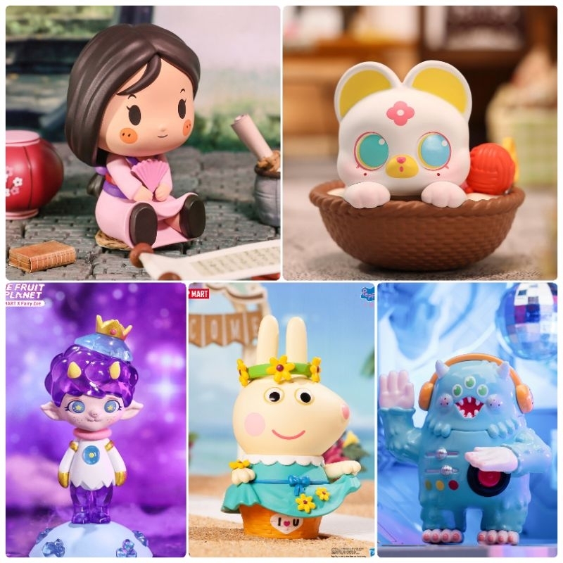 พร้อมส่งในไทย popmart mulan zoe peppa fubobo 009 space