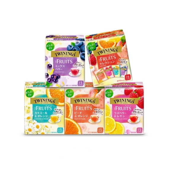 [แบ่งขาย] ชา TWININGS Fruit Tea ชาผลไม้ ไม่มีคาเฟอีน นำเข้าจากญี่ปุ่น