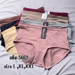 5662 ผ้านิ่มลื่น L,XL,XXL กางเกงใน Sister hood กางเกงชั้นใน ไซส์ใหญ่