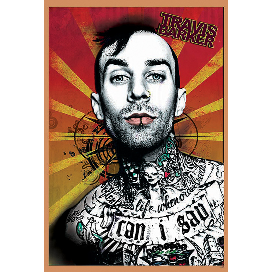โปสเตอร์ รูปถ่าย วง ดนตรี ร็อก บลิงก์-182 Blink 182 POSTER 24”x35” Inch American Pop Punk Alternativ