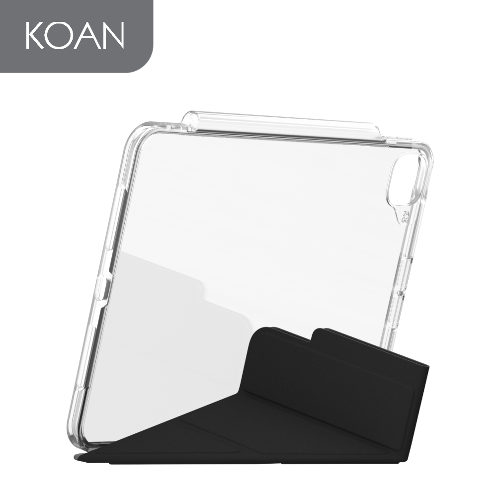 เคสแท็บเล็ต ZAGG Crystal Palace Folio Case for iPad Pro 13 G7 - Clear