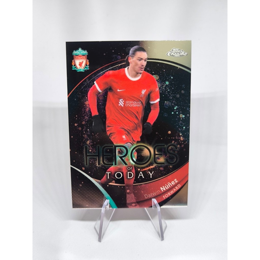 การ์ดบอล Topps Chrome Liverpool Team Set 2023-24