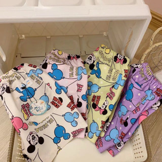 กางเกงขาสั้น Mickey Mouse ลูกชาย ลูกสาว
