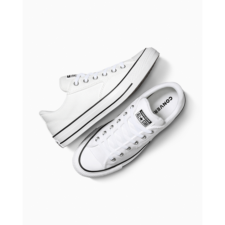 Converse รองเท้าผ้าใบ รุ่น CTAS MALDEN STREET OX WHITE - A10349CM_F4WTXX WHITE ผู้ชาย