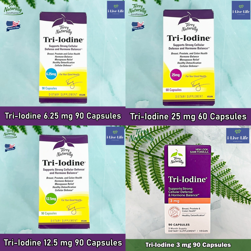 Terry Naturally - Tri-Iodine เทอร์รี่ เนเชอรัล ไตร-ไอโอดีน