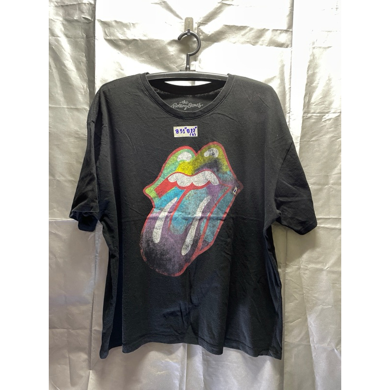 เสื้อวง The Rolling Stones หน้า+หลัง (XL)