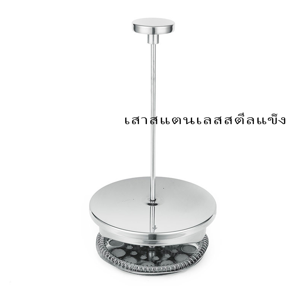 สินค้าพร้อมส่ง ✔ กาชงกาแฟ เหยือกชงกาแฟ 350/800/1000ml เครื่องชงชาสแตนเลส french press pot รูปที่ 3