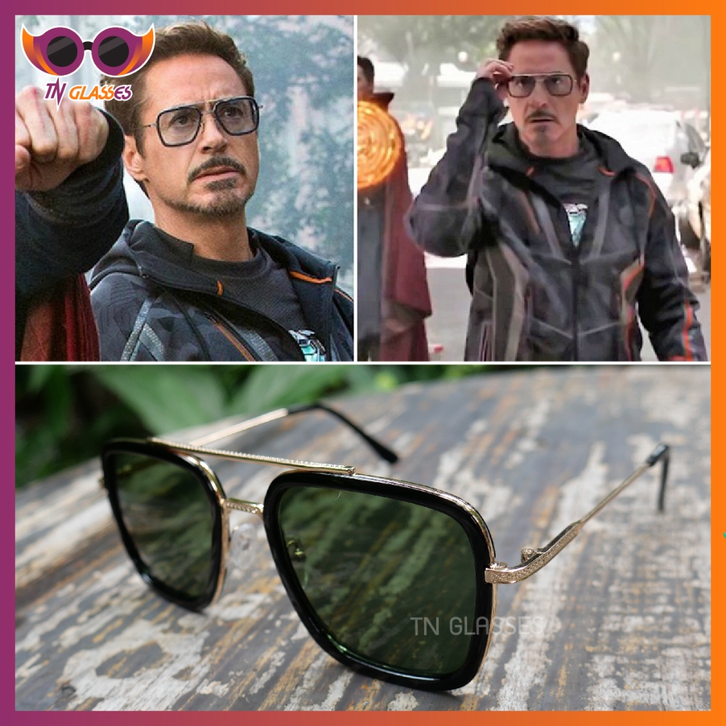 TN Glasses แว่น edith แว่น Tony Stark หรือ Ironman แว่น Peter Parker (รับประกันวัสดุอย่างดี)