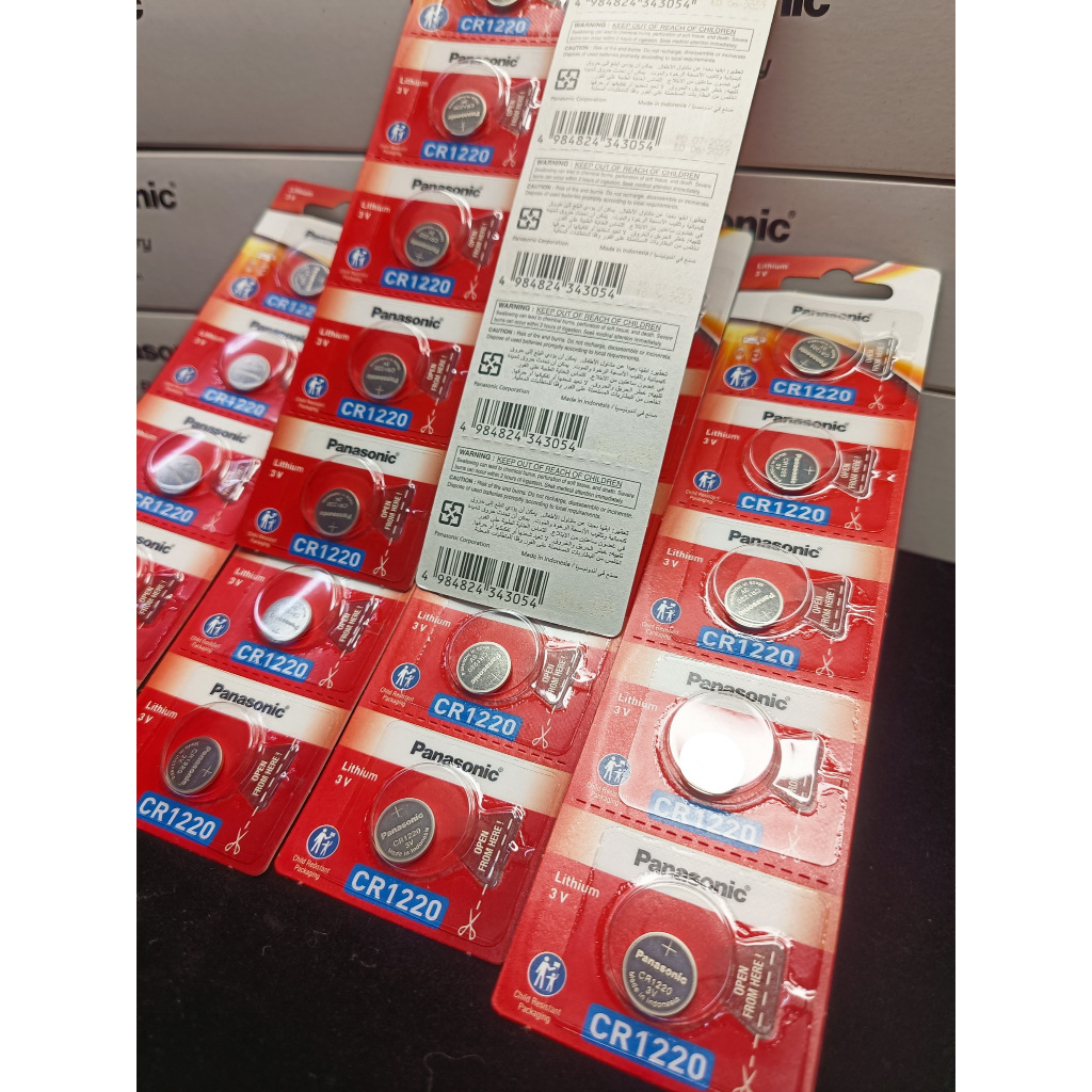 ถ่าน แบตนาฬิกา Casio g-shock Module NO.5229 แท้ ตรงรุ่นล้าน% (Panasonic cr1220)
