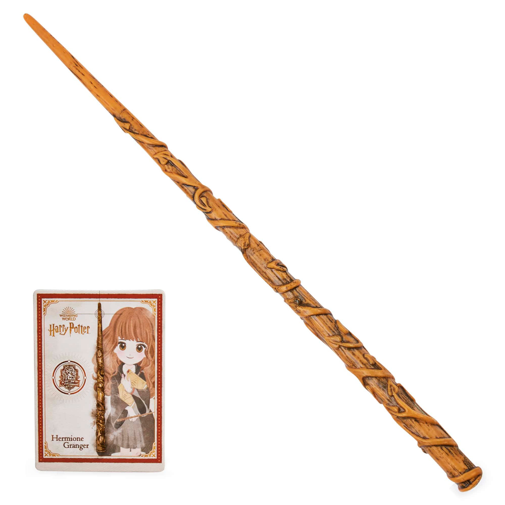 Wizarding World Spellbinding Wand ของเล่น ฟิกเกอร์ คทาเวทมนต์ ไม้กายสิทธิ์ ของตัวละครใน แฮร์รี่ พอตเตอร์ ขนาด 12 นิ้ว — صورة 5