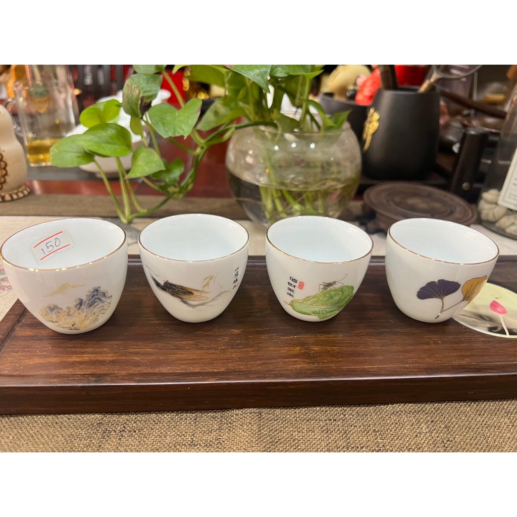TCHA | ถ้วยน้ำชา มี 4 แบบให้เลือก 茶杯 Tea Cup