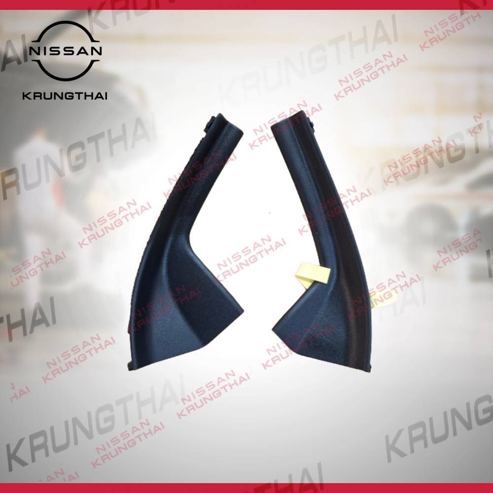 แผ่นปิดมุมบังโคลนหรือแผ่นปิดมุมกระจกหน้า ซ้าย-ขวา NISSAN TIDA (อะไหล่แท้ NISSAN) 66894-EE500 + 66895-EE500