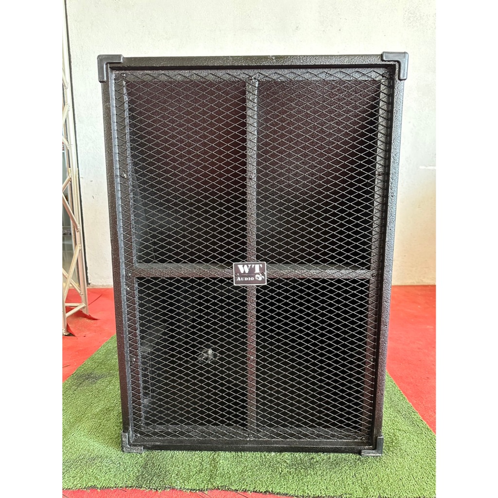 ตู้เบสBV18นิ้ว ไม้ปาติเกิ้ลหนา20มิล(ตู้เปล่า)อุปกรณ์ครบ ตัดงานด้วยเครื่องCNC