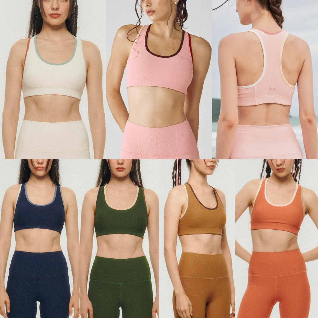 Jolly Ribbed Sports Bra - The Flos Club