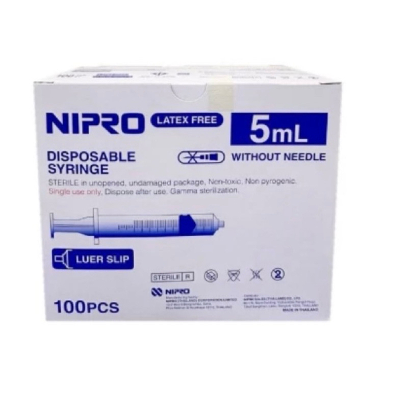 ไซริ้งค์ 5ml syringe nipro